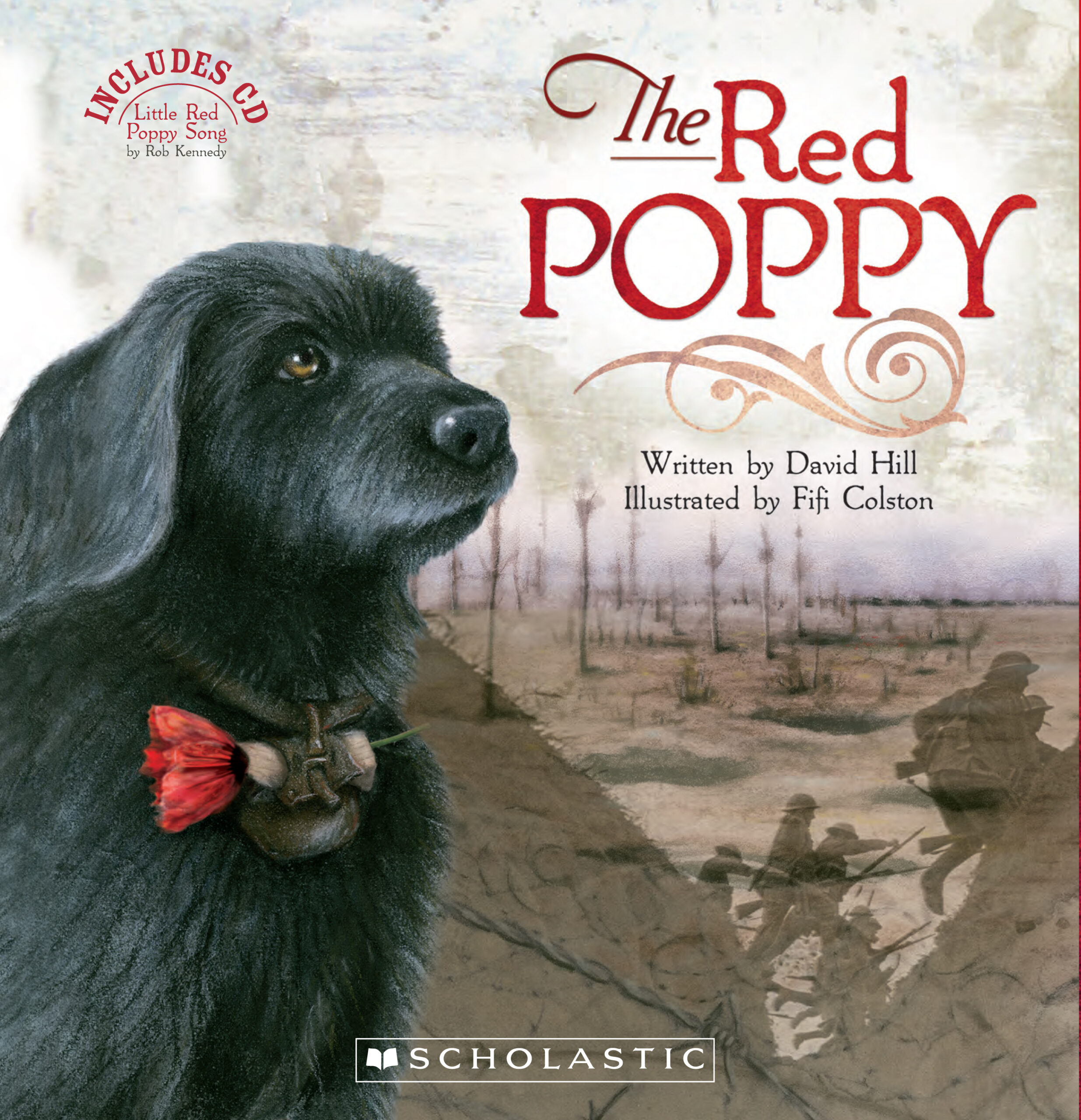 The Red Poppy: Image of the cover of the book “The Red Poppy”.